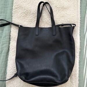 Aritzia Auxiliary Black Tote Bag